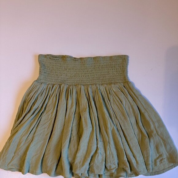 Light Green Forever 21 Skirt - Picture 4 of 6